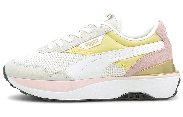 (Women) Puma Cruise Rider White/Pink 375072-19