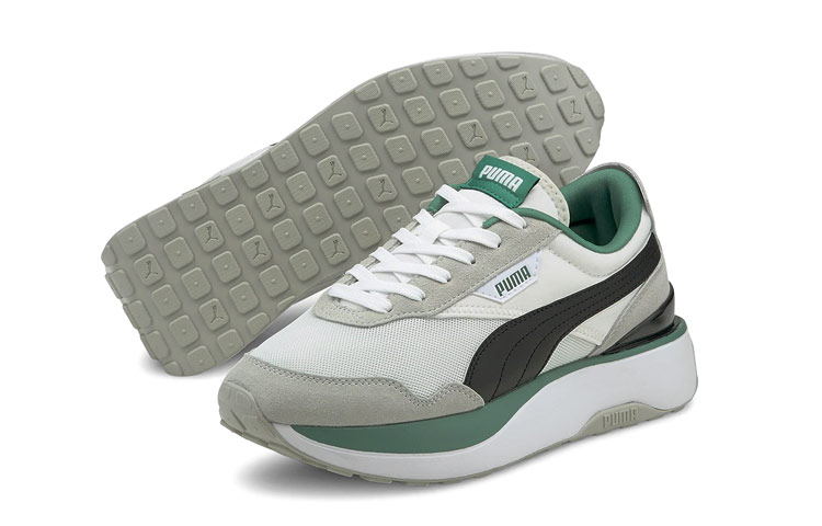 (W) Puma Cruise Rider Classic For Shoes White/Green 圖 3