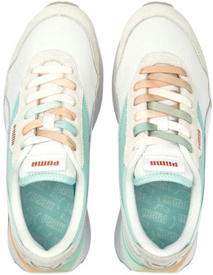(Women) Puma Cruise Rider GL 'White Eggshell Blue'  381881-01 Shop (Women) Puma Cruise Rider GL 'White Eggshell Blue'  381881-01