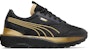 (Women) Puma Cruise Rider Metal 'Black Team Gold' 381615-02