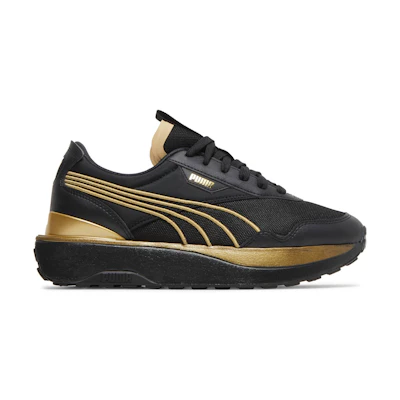 (W) Puma Cruise Rider Metal 'Black Team Gold'