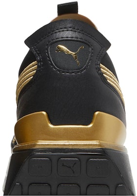 (Women) Puma Cruise Rider Metal 'Black Team Gold' 381615-02 Sizing (Women) Puma Cruise Rider Metal 'Black Team Gold' 381615-02