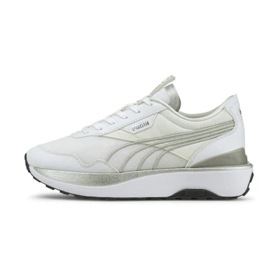 (W) Puma Cruise Rider Metal 'White Silver'