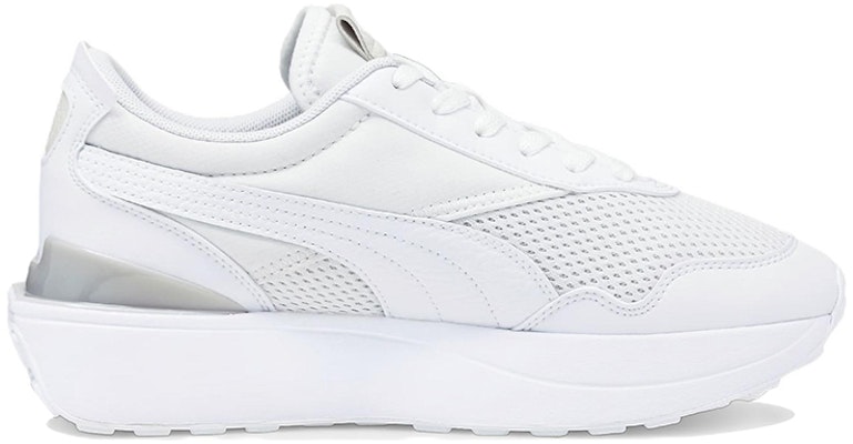 (Women) Puma Cruise Rider ReStyle 'Triple White'  384060-01 Order (Women) Puma Cruise Rider ReStyle 'Triple White'  384060-01
