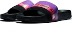 Lookbook (W) Puma Wanita Sandal Leadcat Remix Slide Hitam/Ungu 370694-01