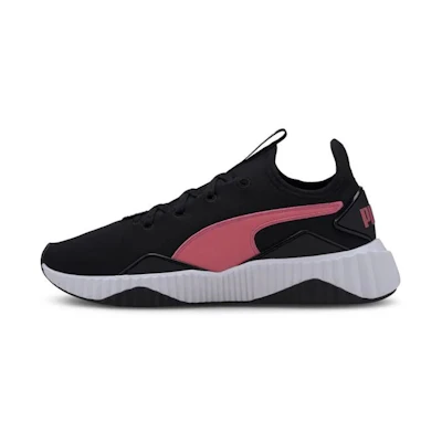 (W) Puma Defy New Core Sneakers Black/Pink