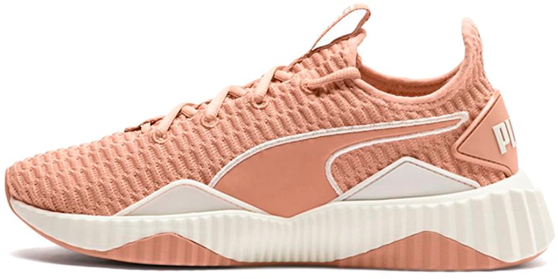 (Women) Puma Defy Low Running Shoes Orange/White 190949-05 Buy (Women) Puma Defy Low Running Shoes Orange/White 190949-05