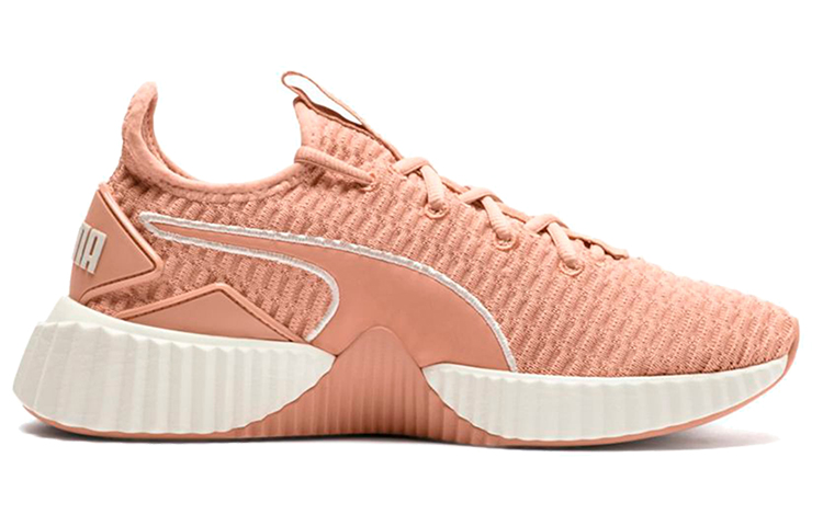 Order (W) Puma Defy Low Chaussures de Course Orange/Blanc 190949-05