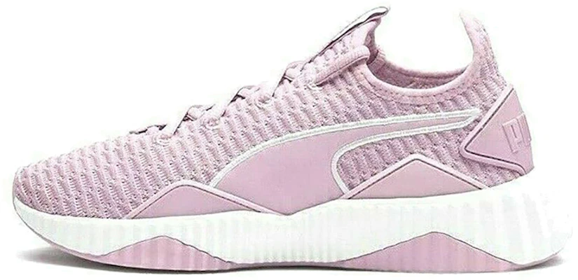 (W) Puma Defy Baskets Basses Running Violet/Blanc 190949-07 Buy (W) Puma Defy Baskets Basses Running Violet/Blanc 190949-07