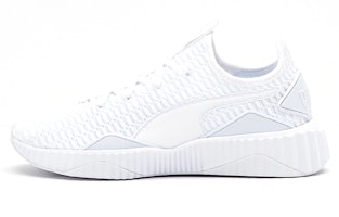 (Women) Puma Defy Low-Top Sneakers White 190949-02 (Women) Puma Defy Low-Top Sneakers White 190949-02