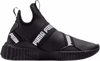 (Women) Puma Defy Mid 'Matte Black' 192845-01 (Women) Puma Defy Mid 'Matte Black' 192845-01