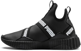 (Women) Puma Defy Mid 'Matte Black' 192845-01 (Women) Puma Defy Mid 'Matte Black' 192845-01