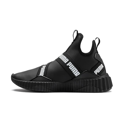 (W) Puma Defy Mid 'Matte Black'
