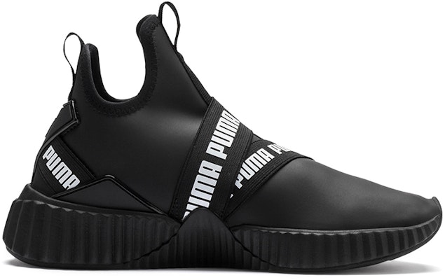 (Women) Puma Defy Mid 'Matte Black' 192845-01 Order (Women) Puma Defy Mid 'Matte Black' 192845-01