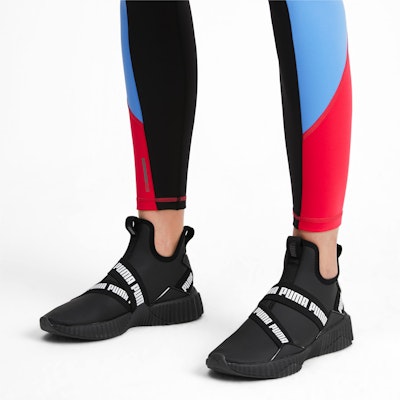 (Women) Puma Defy Mid 'Matte Black' 192845-01 Details for (Women) Puma Defy Mid 'Matte Black' 192845-01