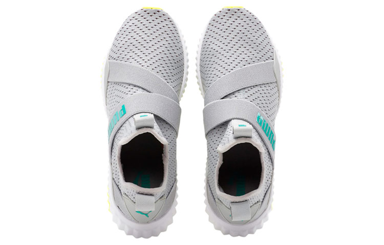 Lookbook (Women) Puma Defy Mid Core 'Grey Blue Yellow' 192507-05
