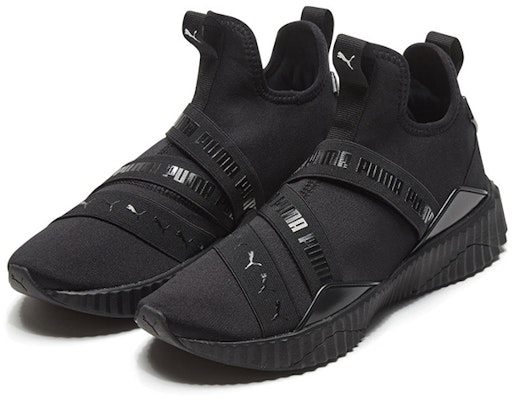 (Women) Puma Defy Mid Glossy Training Shoes 193058-01 Lookbook (Women) Puma Defy Mid Glossy Training Shoes 193058-01