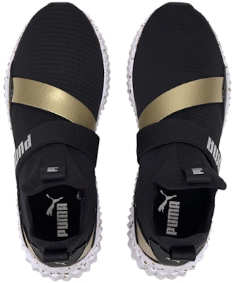 (W) Puma Defy Mid Metal 'Hitam Emas' 193044-01 Order (W) Puma Defy Mid Metal 'Hitam Emas' 193044-01