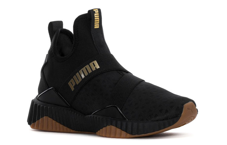 Lookbook (W) Puma Defy Mid Sparkle 'Emas Metalik' 192448-01