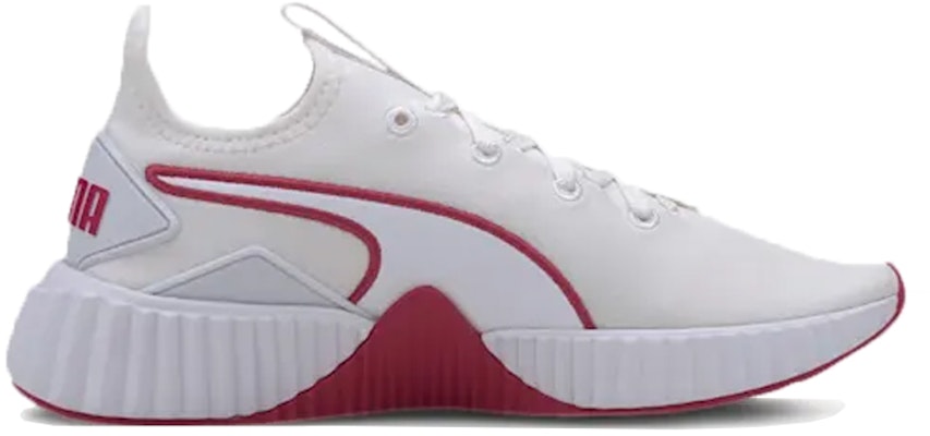 (Women) Puma Defy New Core 'White Red' 193059-02 Order (Women) Puma Defy New Core 'White Red' 193059-02