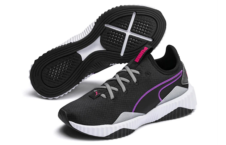 Lookbook (W) Puma Defy Sheen ''Noir Violet'' 192627-01
