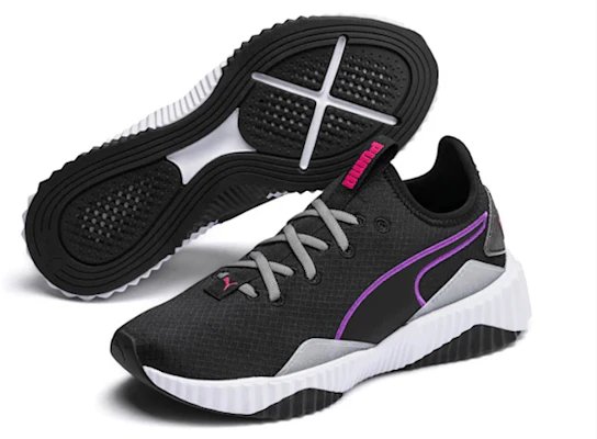 (W) Puma Defy Sheen ''Noir Violet'' 192627-01 Lookbook (W) Puma Defy Sheen ''Noir Violet'' 192627-01
