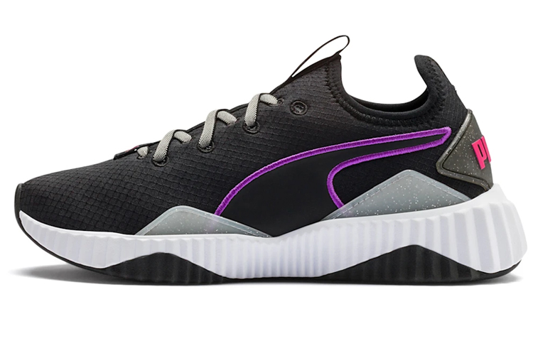 (Women) Puma Defy Sheen 'Black Purple' 192627-01