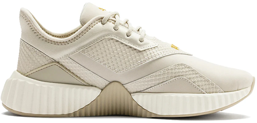 (W) Puma Defy Stitched Croc Kaki/Blanc Baskets Basses 192628-02 Order (W) Puma Defy Stitched Croc Kaki/Blanc Baskets Basses 192628-02