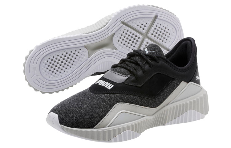 (W) Puma Defy Stitched Z Wns 'Black Glacier Gray' 圖 5