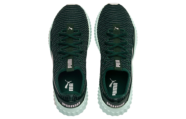 Shop Puma Defy Trailblazer 女款 綠白灰 低筒運動鞋