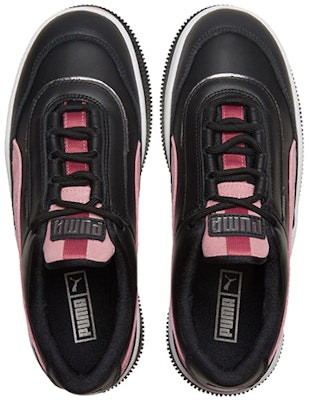(W) Puma Deva Mixed Metallic Putih/Hitam/Pink Sneakers Platform Kasual 373920-02 Shop (W) Puma Deva Mixed Metallic Putih/Hitam/Pink Sneakers Platform Kasual 373920-02