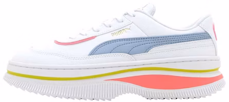 (Women) Puma Deva 'White Blue Yellow' 375005-02 (Women) Puma Deva 'White Blue Yellow' 375005-02
