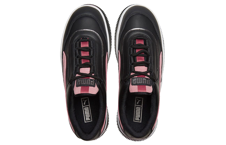 Shop (W) Puma Deva Metallic Bianco/Nero/Rosa Sneakers Platform Casual Donna 373920-02