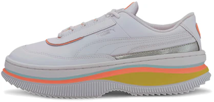 (Women) Puma Deva Mono Pop White/Orange 373919-03 (Women) Puma Deva Mono Pop White/Orange 373919-03