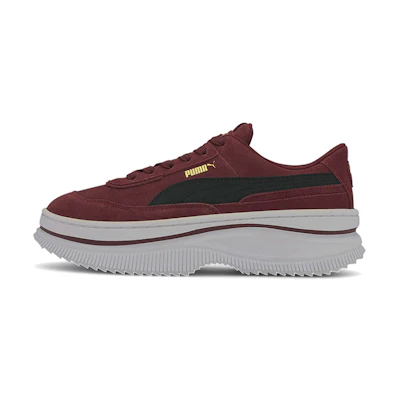 (W) Puma Deva Suede 'Burgundy Black'