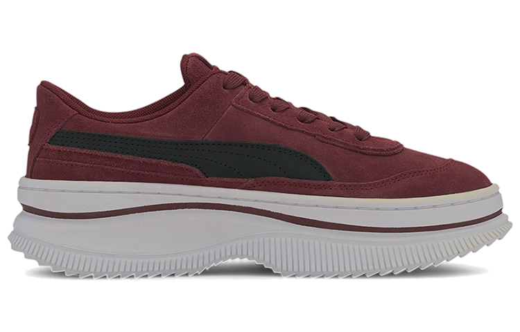 Order （女款）Puma Deva 絨面革 '酒紅黑' 372423-06