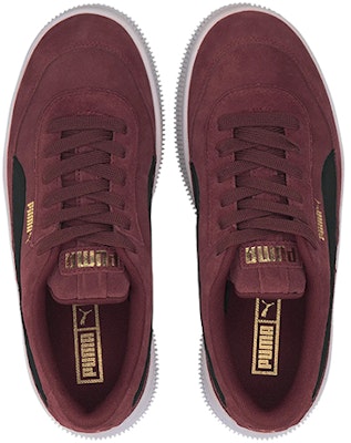 (W) Puma Deva Suede 'Burgundy Hitam' 372423-06 Lookbook (W) Puma Deva Suede 'Burgundy Hitam' 372423-06
