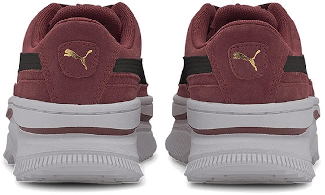 (W) Puma Deva Suede 'Burgundy Hitam' 372423-06 Shop (W) Puma Deva Suede 'Burgundy Hitam' 372423-06