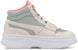 (Women) Puma Deva Suede Khaki/Green/White 374757-01