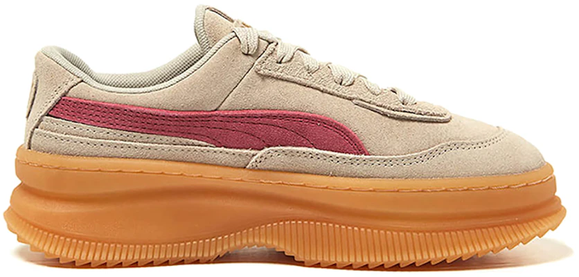(W) Puma Deva Suede Sneakers Rood/Bruin. 372423-10 Order (W) Puma Deva Suede Sneakers Rood/Bruin. 372423-10