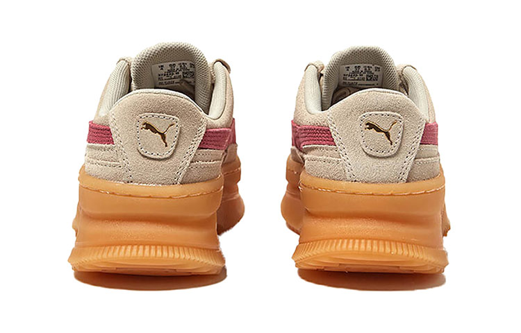 Shop (W) Puma Deva Suede Sneakers Rood/Bruin. 372423-10