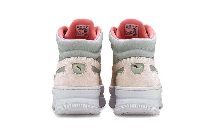 Shop (W) Puma Deva Suede Khaki/Groen/Wit 374757-01