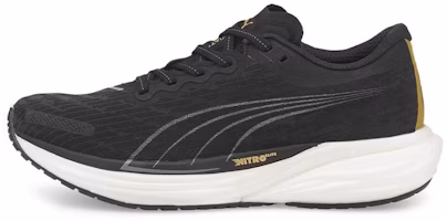 (Women) Puma Deviate Nitro 2 'Black Team Gold' 376855-02 (Women) Puma Deviate Nitro 2 'Black Team Gold' 376855-02