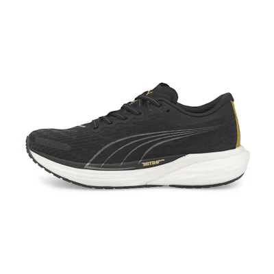 (W) Puma Deviate Nitro 2 'Black Team Gold'