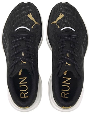 (Women) Puma Deviate Nitro 2 'Black Team Gold' 376855-02 Order (Women) Puma Deviate Nitro 2 'Black Team Gold' 376855-02