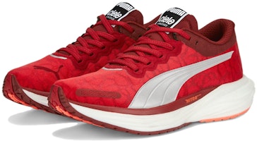 PUMA Deviate NITRO 2 舒適 百搭 防滑耐磨 低幫 跑步鞋 女款 紅色 Lookbook PUMA Deviate NITRO 2 舒適 百搭 防滑耐磨 低幫 跑步鞋 女款 紅色