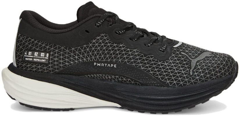 (Women) Puma Deviate Nitro 2 WTR 'Black Metallic Silver' 376857-01 Order (Women) Puma Deviate Nitro 2 WTR 'Black Metallic Silver' 376857-01