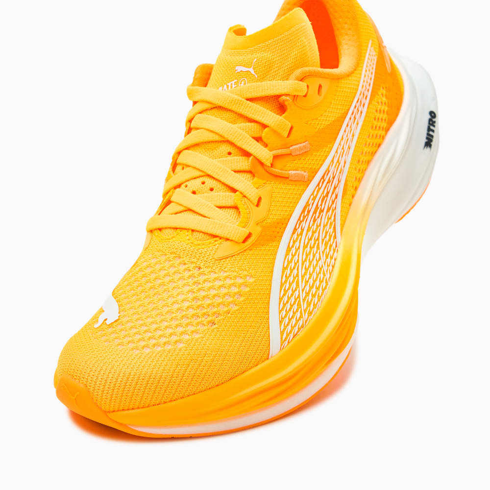 Details for (W) プーマ ディヴィエイト ニトロ 3 ワイド サンストリーム/ヒートファイヤ/プーマホワイト 378450-09