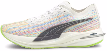 (Women) Puma Velocity Nitro Spectra 'White Green' 195305-01 (Women) Puma Velocity Nitro Spectra 'White Green' 195305-01