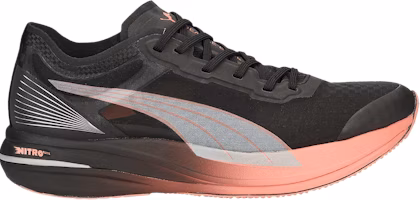(Women) Puma Deviate Nitro Carbon 'Black Carnation Pink' 377091-01 (Women) Puma Deviate Nitro Carbon 'Black Carnation Pink' 377091-01